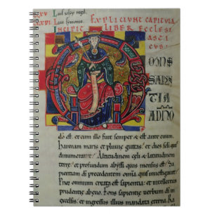 Ms 2 fol.8 Historiated initial 'O' depicting a fig Notebook