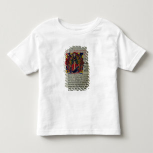 Ms 2 fol.8 Historiated initial 'O' depicting a fig Toddler T-Shirt
