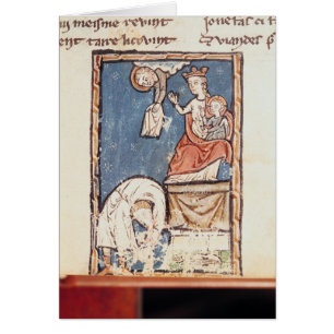 Ms 3516 f.127 The Juggler of Notre Dame
