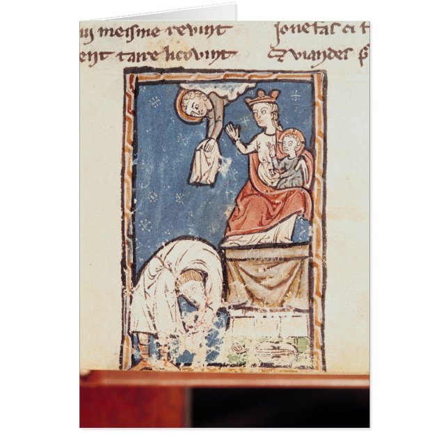 Ms 3516 f.127 The Juggler of Notre Dame (Front)