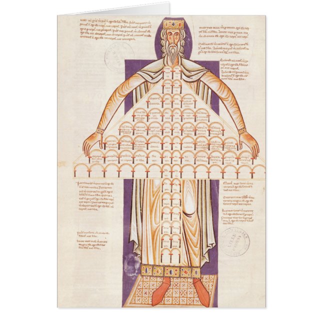 Ms 354 fol.256v Tree of Consanguinity (Front)