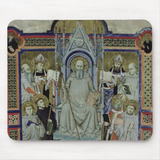 Ms 501 St. Benedict (vellum) Mouse Mat (Front)