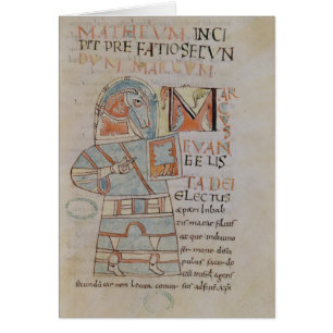 Ms 8 f.42 St. Mark the Evangelist