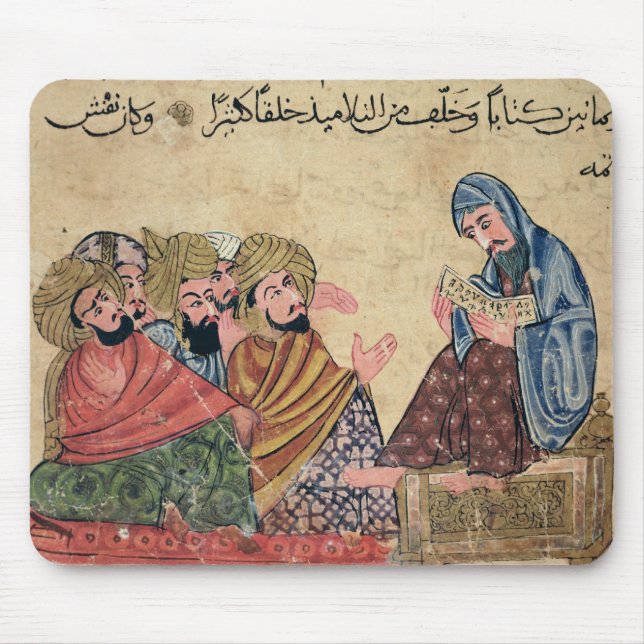 MS Ahmed III 3206 The Philosopher Mouse Mat (Front)