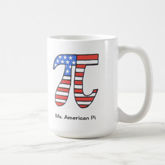 Ms. American Pi Coffee Mug