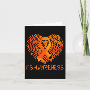 Ms Awareness Multiple Sclerosis Awareness  Card