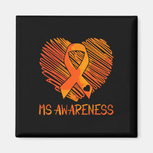 Ms Awareness Multiple Sclerosis Awareness Magnet