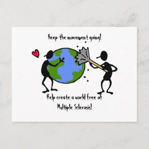 MS awareness postcard