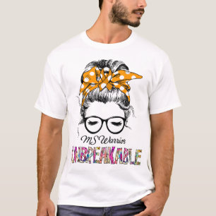 MS Awareness Ribbon Support Gifts T-Shirt