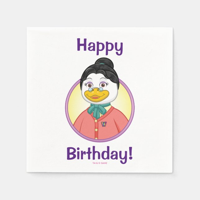 Ms. Birdy Napkin (Front)