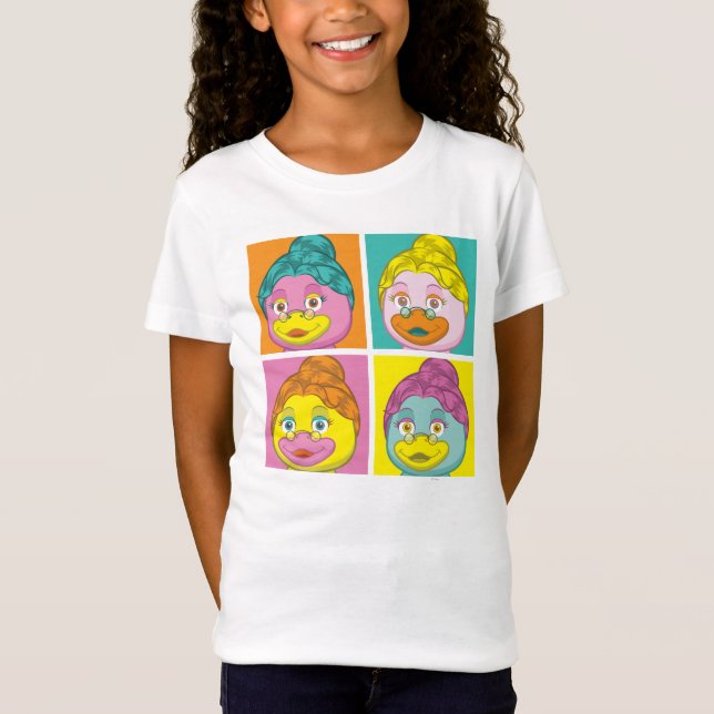 Ms. Birdy Pop Art T-Shirt (Front)