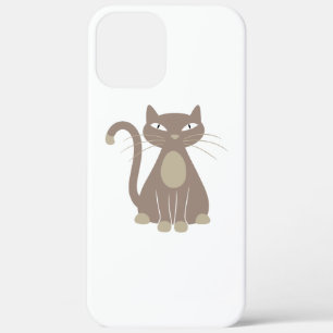 Ms Brown Cat iPhone 12 Pro Max Case