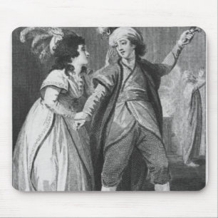 Ms. Brunton and Mr. Holman as Palmira and Mouse Mat
