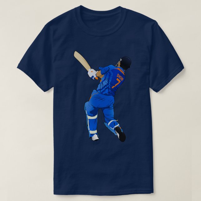 MS Dhoni T-Shirt (Design Front)