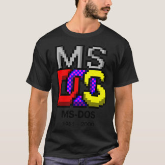 Ms Dos Logo Essential T-Shirt