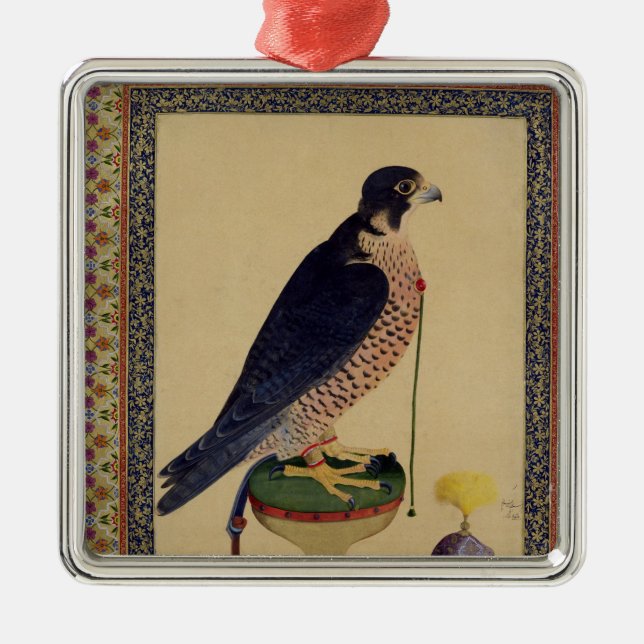 Ms E-14 Falcon, from a Moraqqa Metal Tree Decoration (Front)