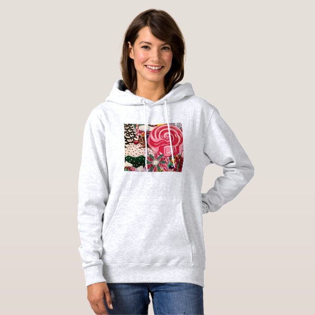 "Ms Elizabeth's Peppermint World" Hoodie (Front Full)