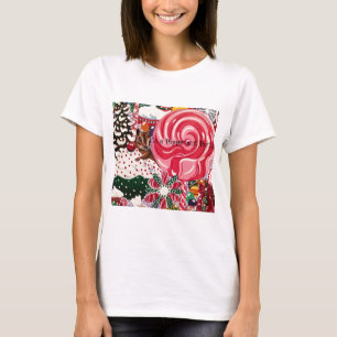 "Ms Elizabeth's Peppermint World" T-Shirt