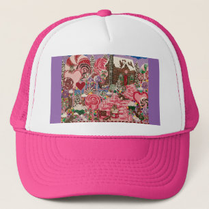 Ms. Elizabeth's Peppermint World Trucker Hat