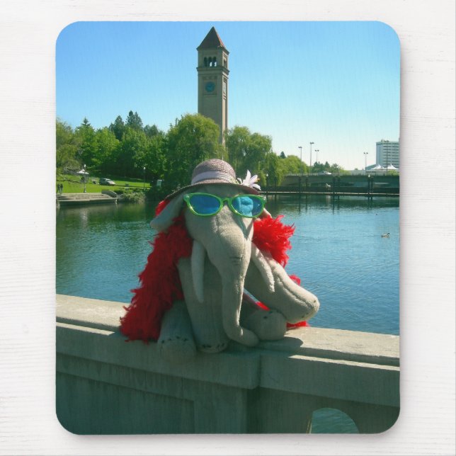 Ms Ella at the park Mouse Mat (Front)