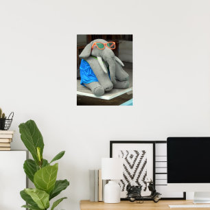 Ms Ella goes to the pool Poster