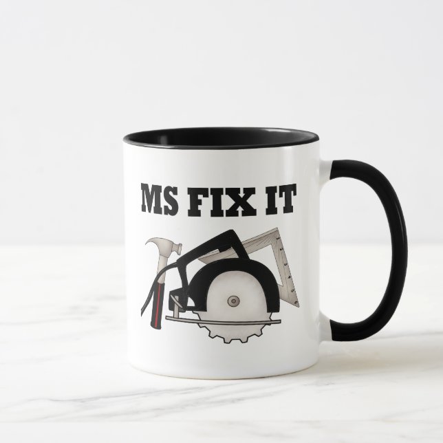 Ms Fix It Mug (Right)
