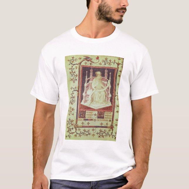 Ms. Fr 13091 f.11v The Prophet Isaiah, from the Ps T-Shirt (Front)