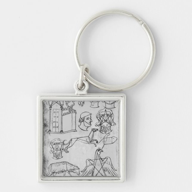 Ms Fr 19093 fol.18v Various drawings Key Ring (Front)