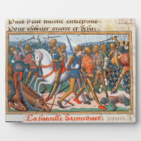 Ms Fr 5054 f.11 The Battle of Agincourt, 1415, fro