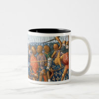 Ms Fr 5054 f.11 The Battle of Agincourt, 1415, fro