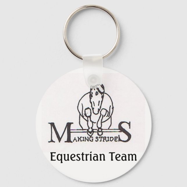 ms key 1, Equestrian Team Key Ring (Front)