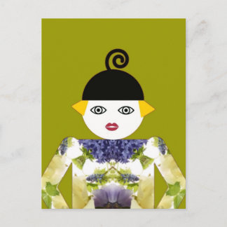 Ms. Martzkin Blooming Postcard © 2012 M. Martz