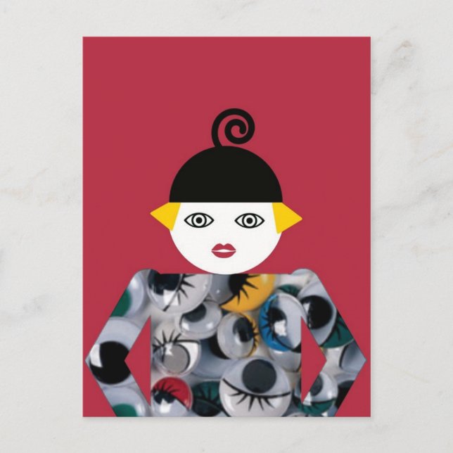 Ms. Martzkin Eye-Catching Postcard © 2012 M. Martz (Front)
