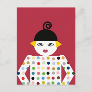 Ms. Martzkin Pop Art Postcard © 2012 M. Martz