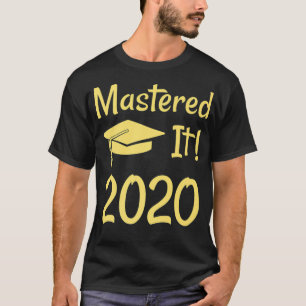 MS Masters Degree Funny Gift Premium  T-Shirt