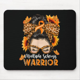 Ms Multiple Sclerosis Warrior Awareness Orange Mes Mouse Mat