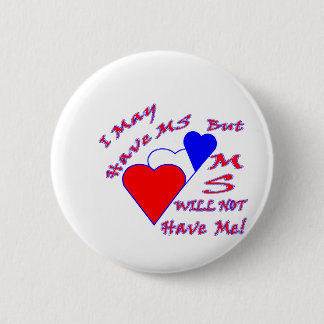 MS NOT HRT RWB 6 CM ROUND BADGE