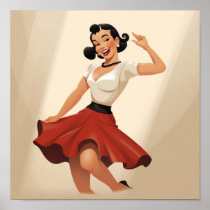 Ms. Olive Oyl Poster