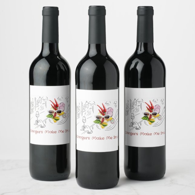 Ms. Originality Wine Label (Bottles)