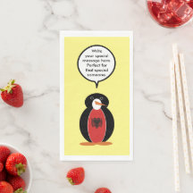 Ms Penguin Albanian Flag Talks