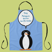 Ms. Penguin Says Tariffs Suck