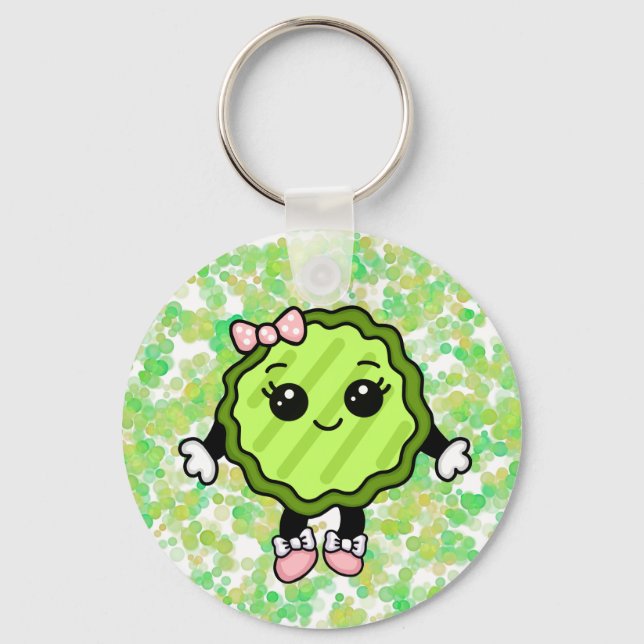 Ms Pickle  Key Ring (Front)