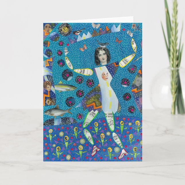 Ms. Purity Greeting Card (Front)