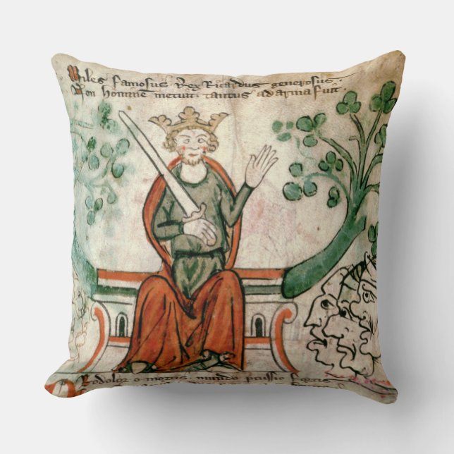 Ms Royal 20 A11  Richard I (1157-99) (The Lion-Hea Cushion (Front)