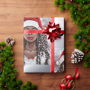 Ms Santa Wrapping Paper