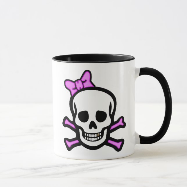 Ms. Skull & Bones Mug (Right)