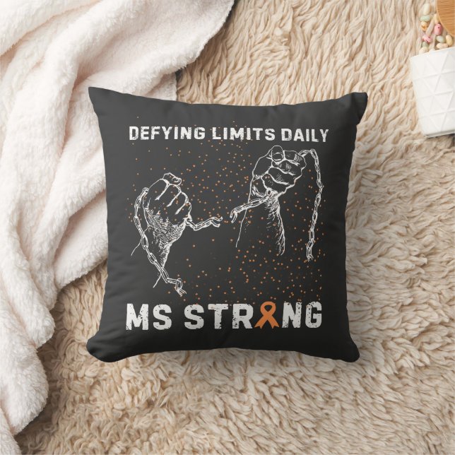MS Strong: Multiple sclerosis awareness Cushion (Blanket)