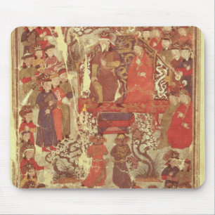 Ms. Supp. Pers.Genghis Khan and his wife Mouse Mat