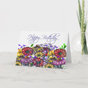 Ms Taylor Birthday Card