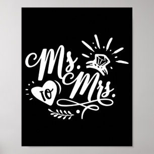 Ms to mrs performance poster